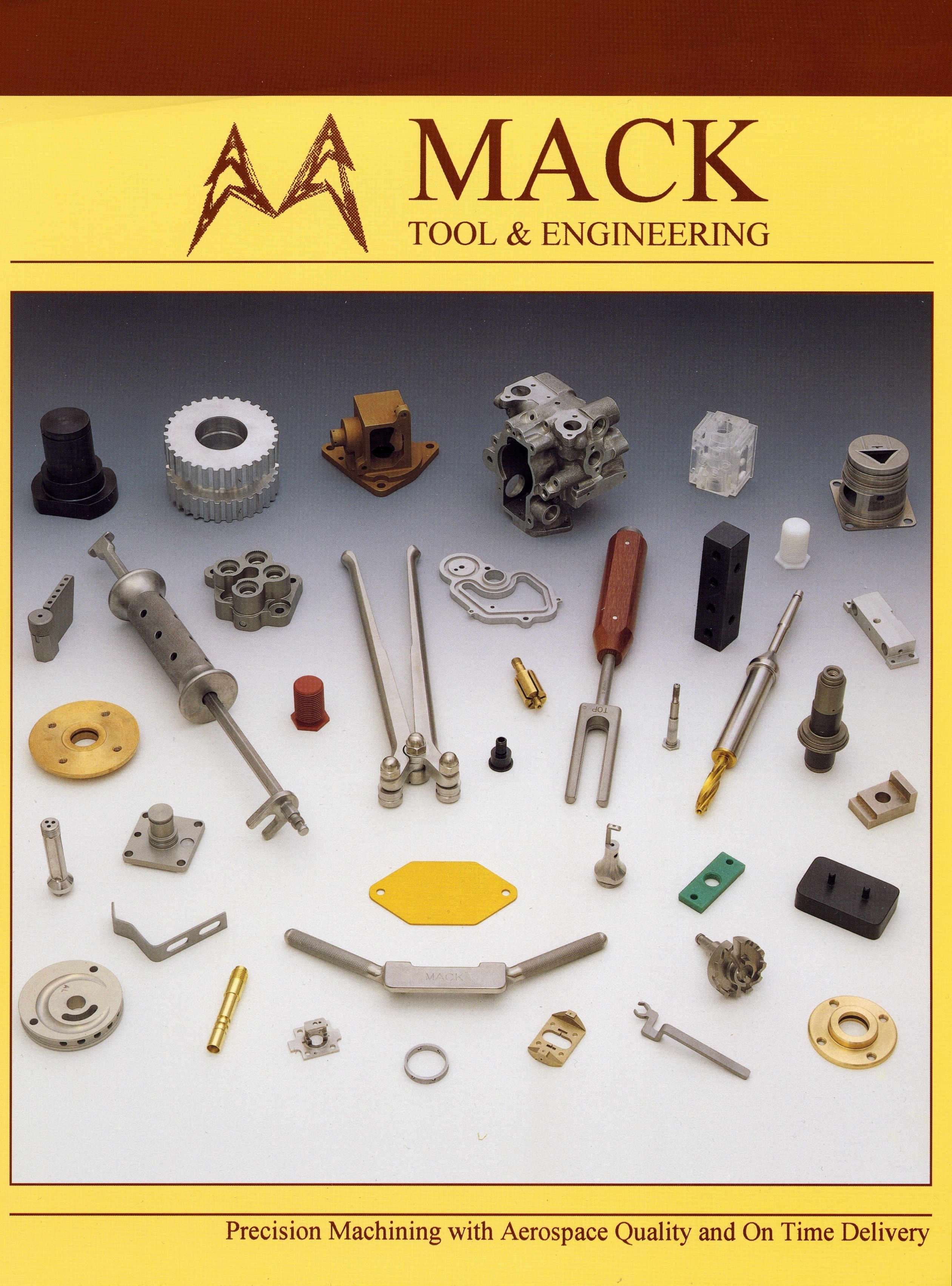 Catalog photography of precision-machined components