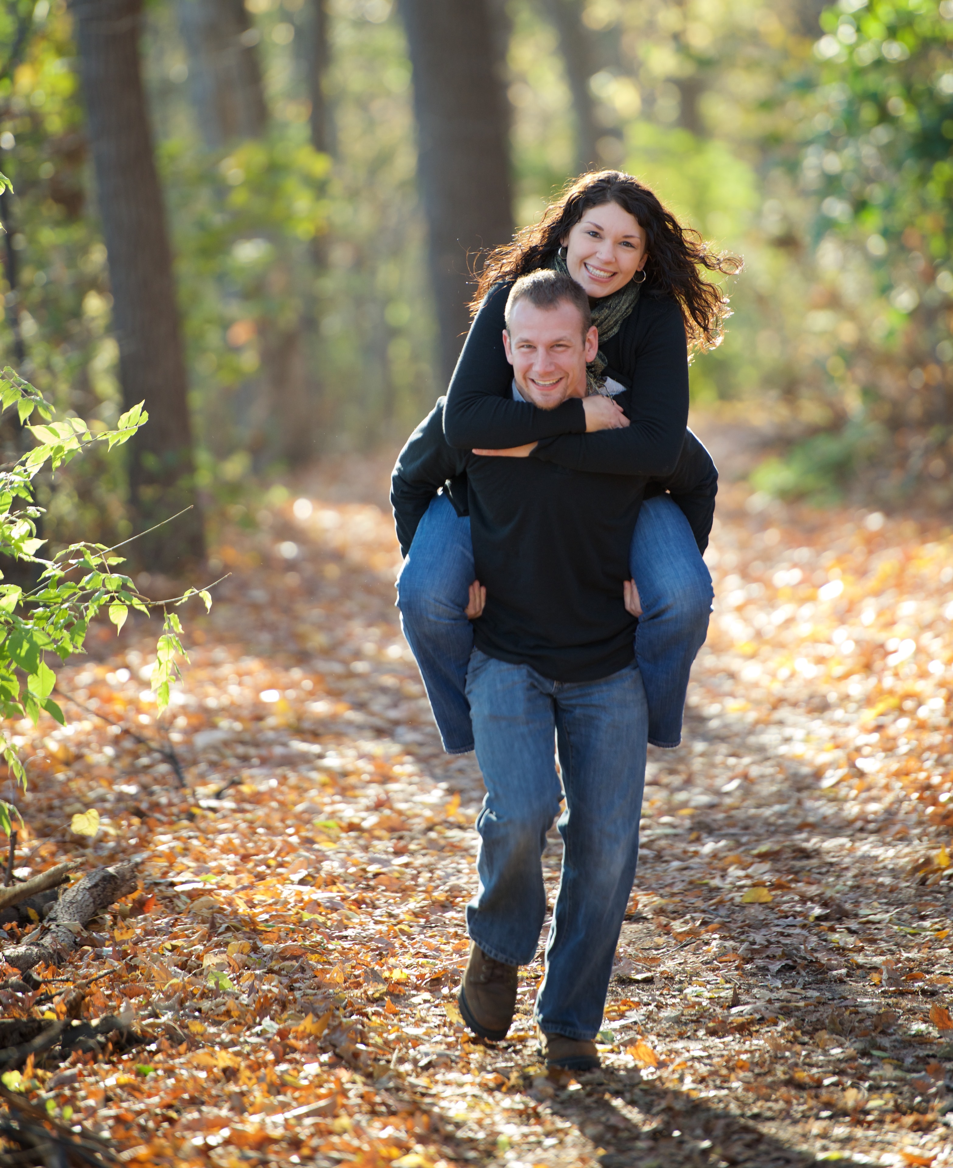 Engagement portrait