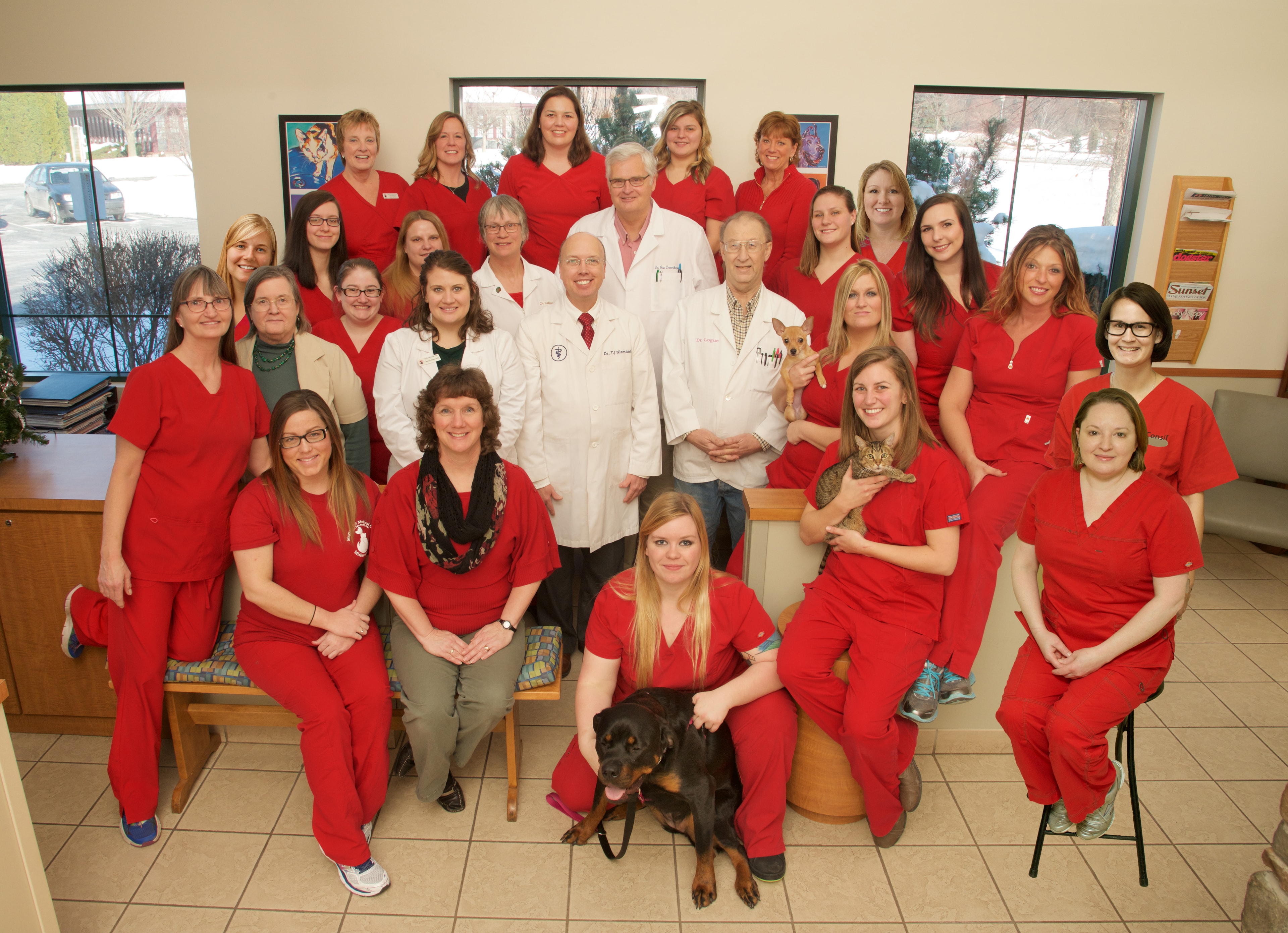 Staff group portrait