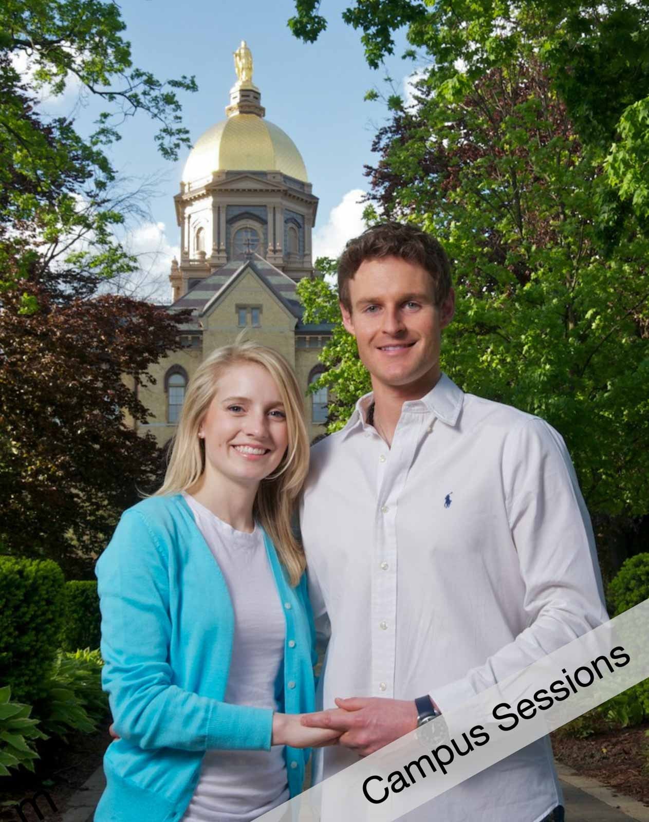 Campus portrait session