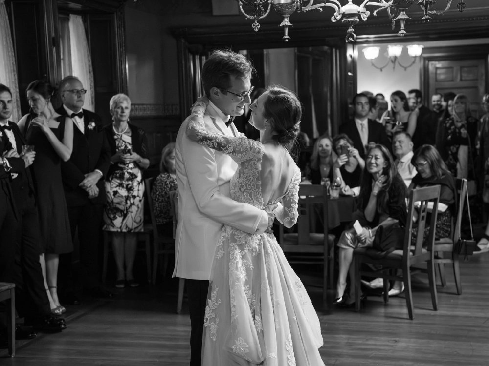 Wedding reception dance photography