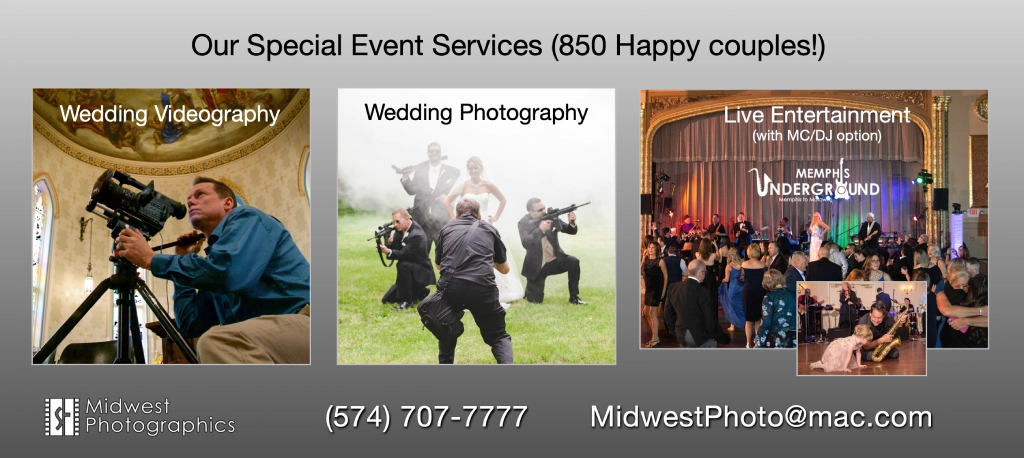 Weddings and special events by Midwest Photographics